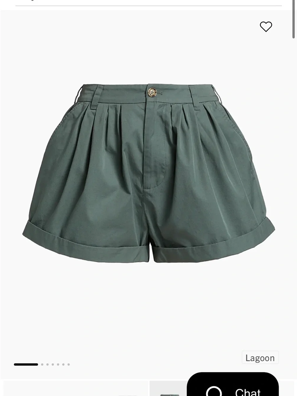 Doen Pleated High-Waist bubble Shorts